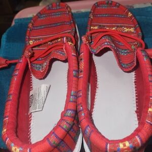 Hey Dude Men's Shoes, Size 15. Please Check Measurements In Pics.